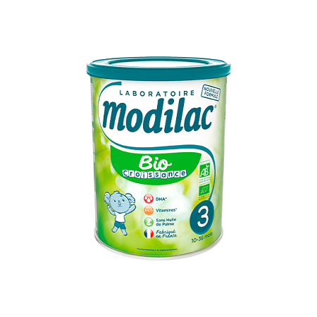 Modilac Lait de croissance Bio 3, 800g