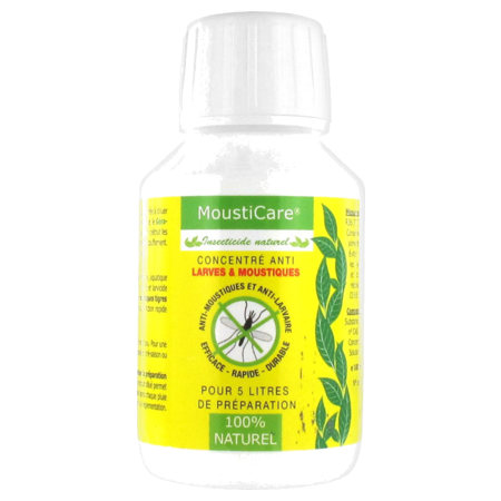 Mousticare concentré larves et moustiques - 100 ml