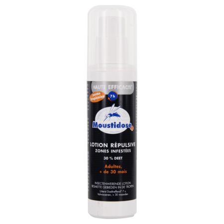 Moustidose lotion répulsive zones infestées - 125 ml