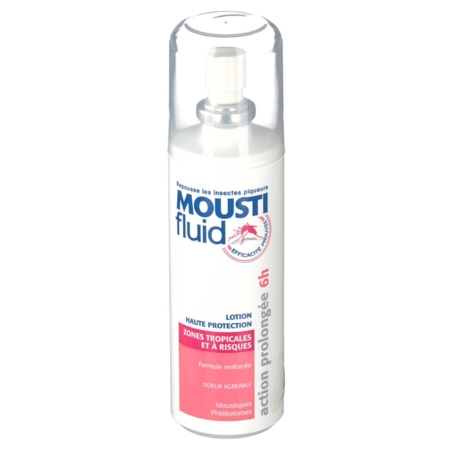 Moustifluid lotion protectrice zone tropical, 100 ml