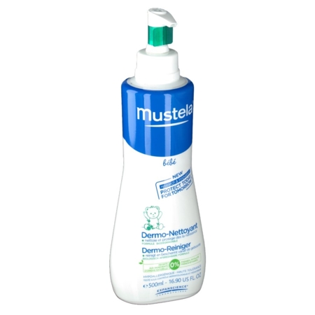 Mustela bebe dermonettoyant gel moussant, 500 ml de savon liquide