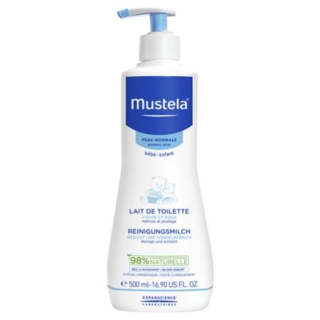 Mustela bébé lait de taoilette, 500 ml