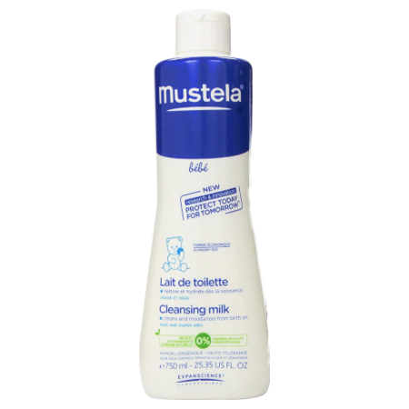 Prix de Mustela bebe lait toilette 750ml, avis, conseils