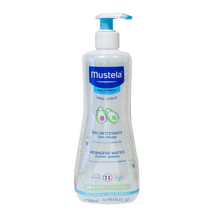Mustela Eau nettoyante sans rinçage peau normale, 500 ml