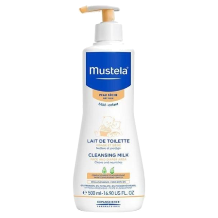 Mustela bebe lait toilette pompe, 500 ml