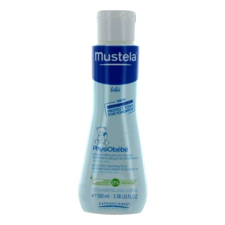 Mustela physiobebe fluide sans rincage, 100 ml d'émulsion fluide pour application locale