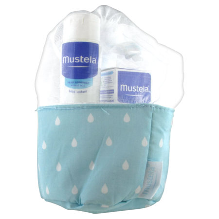 Mustela sac fete des bebes pn bleu