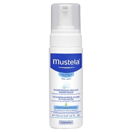 Mustela shampoing mousse nourrisson