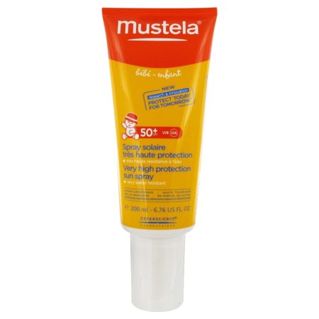 Mustela spray solaire spf 50+ bébé - enfant 200 ml