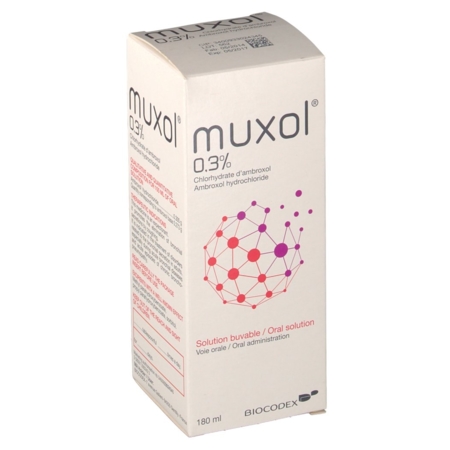 Muxol, flacon de 180 ml de solution buvable