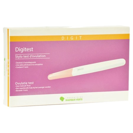 Marque verte digitest test ovulation 5