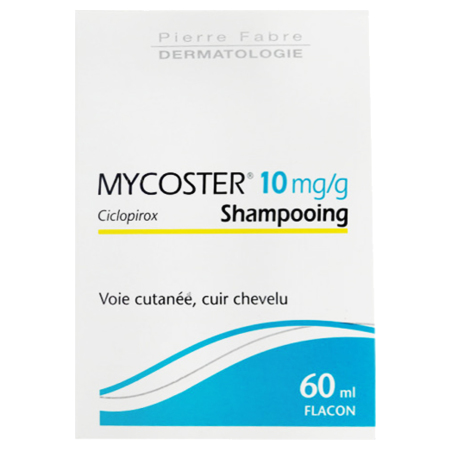 Mycoster 10 mg/g Shampooing, Flacon de 60 ml