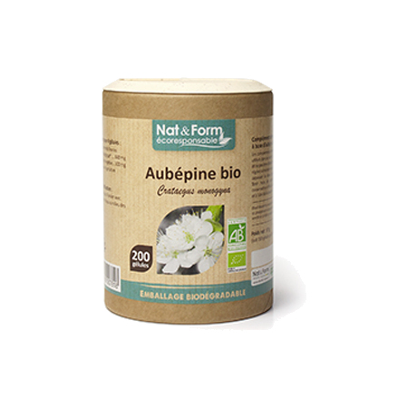 Nat&Form écoresponsable aubépine, 60 gélules