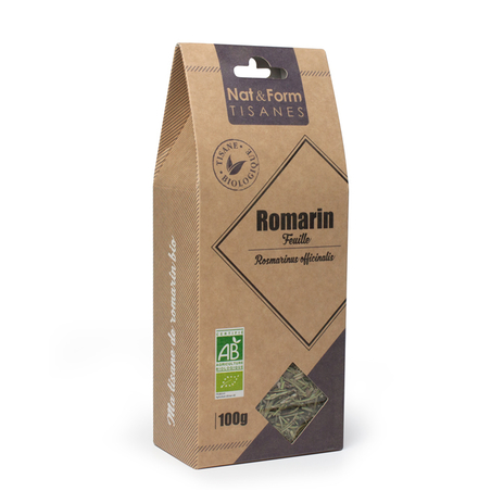 Nat&Form tisane romarin bio, 100 g