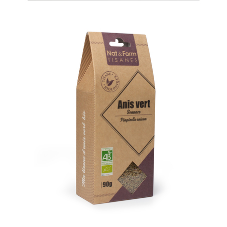 Nat&Form Tisanes Anis Vert Bio, 90g