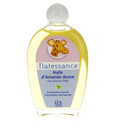 Natessance bébé huile d'amande douce 100ml