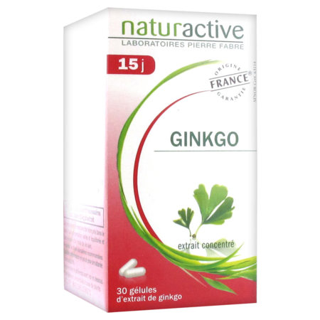 Naturactiv ginkgo gelul 30    