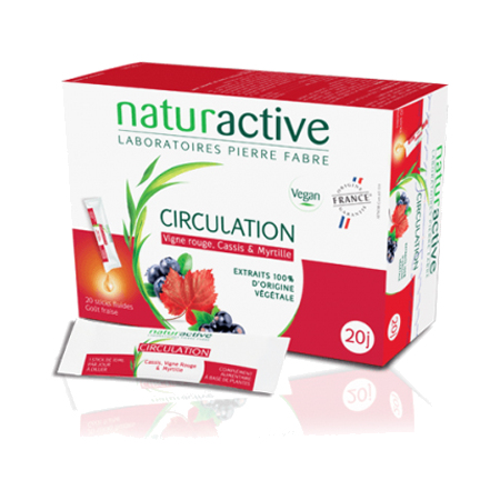 Naturactive Circulation Stick Fluide, lot de 2x 20 sticks