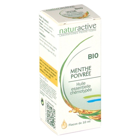 Naturactive he bio menthe poivree, 10 ml d'huile essentielle