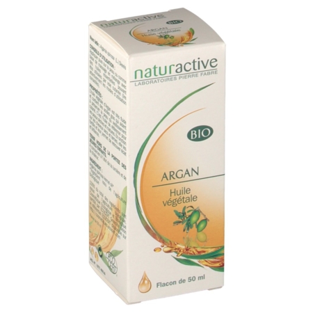 Naturactive huile vegetale argan, 50 ml