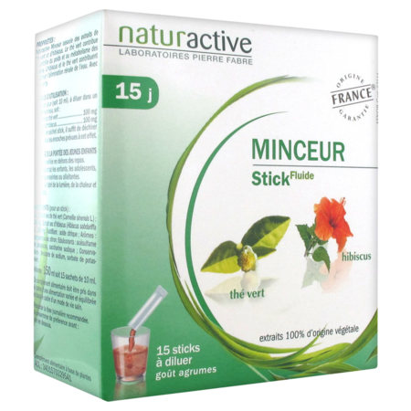 Naturactive stick minceur fluide, 15 sticks  
