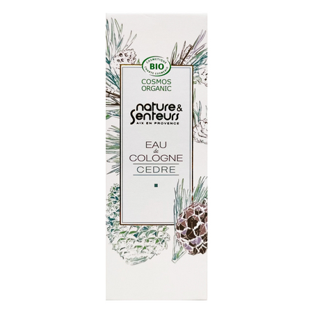 Nature & Senteurs Eau de Cologne Bio Cèdre, 50 ml