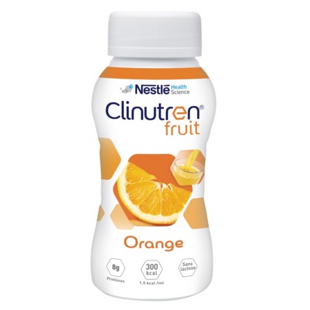 Nestlé Clinutren Fruit Orange, 4 x 200 ml