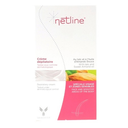 Netline crème dépilatoire zones sensibles, 75 ml de crème dermique