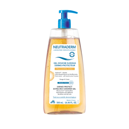 Neutraderm Gel Douche Surgras Dermo-Protecteur, 500 ml