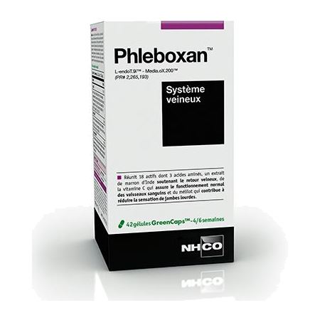 Nh co phleboxan systeme veineux, 42 gélules