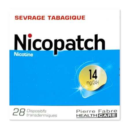 Nicopatch 14 mg/24 h, 28 dispositifs transdermiques