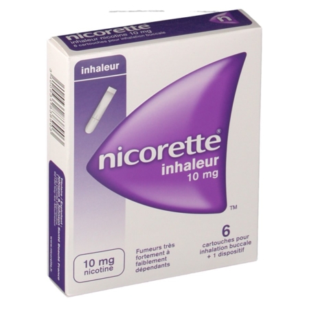 Nicorette inhaleur 10mg cart inhalat buc 6