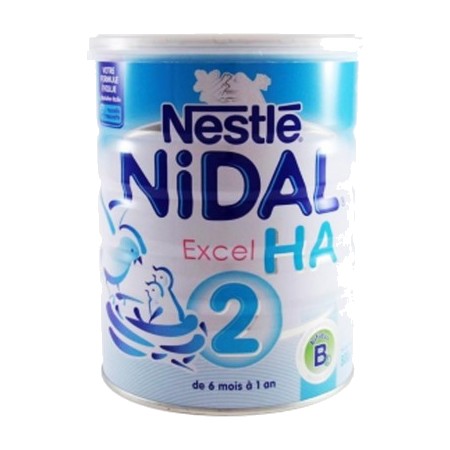 Nestlé lait poudre excel ha 2ème âge - 800g