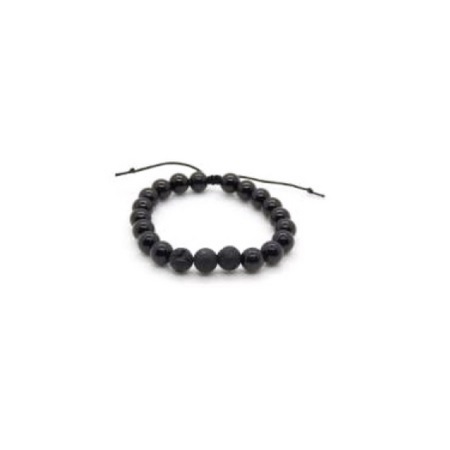 Nildor Bracelet diffuseur d'huiles essentiels Tourmaline