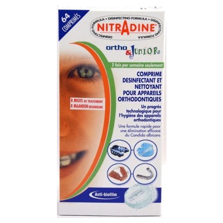 NITRADINE ORTHO JUNIOR CPR EFF DESINF NETT 64