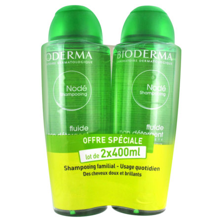 Bioderma nodé fluide shampoing 2x400ml