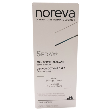 Noreva Sedax Soin Dermo-Apaisant Zones Étendues, 125 ml