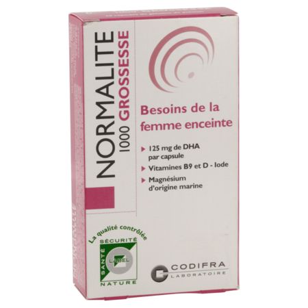 Normalite 1000 grossesse, 30 capsules