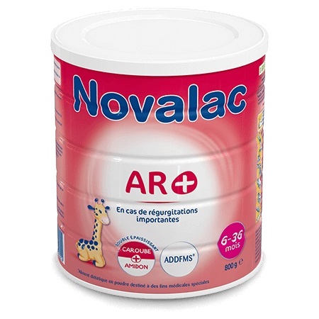 Novalac AR + lait infantile 6-36 mois, boîte de 800 g