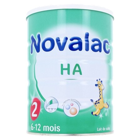 Novalac ha  2 lait pdr bt 800g