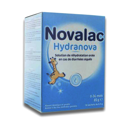 Novalac Hydranova Poudre 0 - 36 Mois, 10 Sachet de 6,5 g