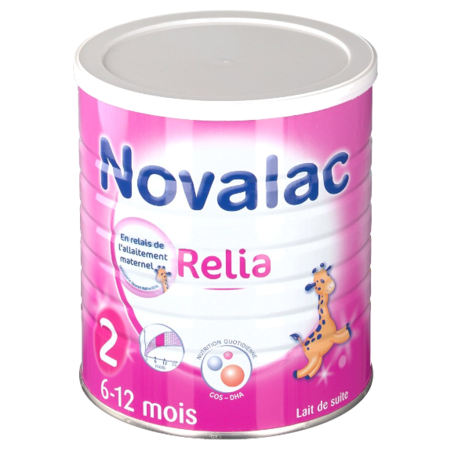 Novalac lait  relia 2e âge - 800g