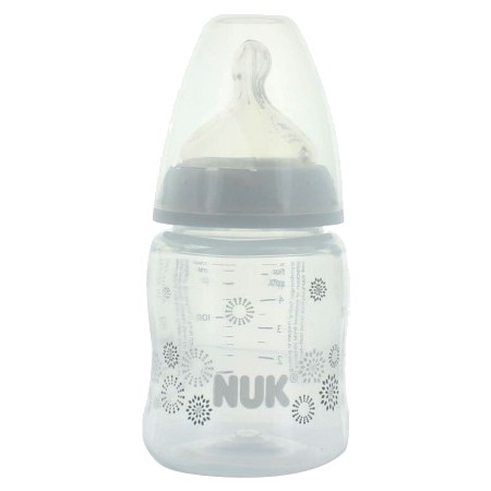 Nuk biberon tetine silicone deco polyprop t1 150ml