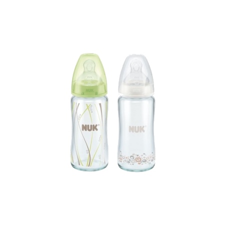 Biberon Bebe Verre Nuk - 250 ml