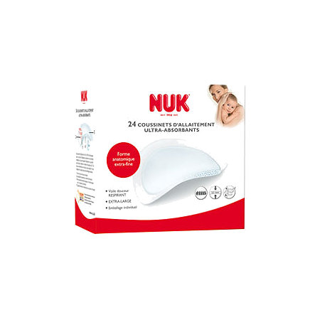 Nuk coussinet allaitement 2en1 24