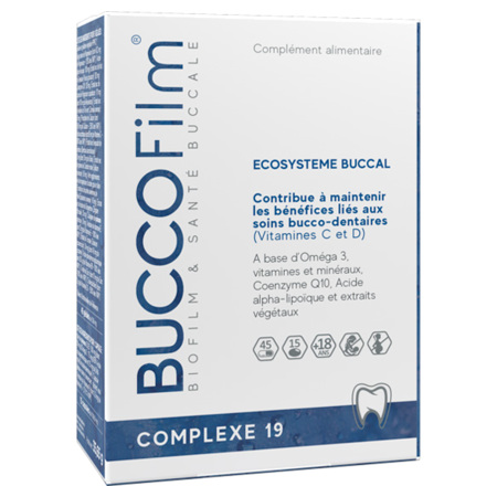 Nutracance BUCCOFilm® Complexe 19, 45 Gélules + 15 Capsules