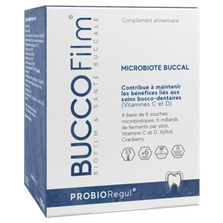 Nutravance BUCCOFilm® PROBIORegul®, 15 Sticks