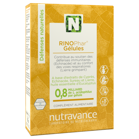 Nutravance RINOPhar, 30 Gélules