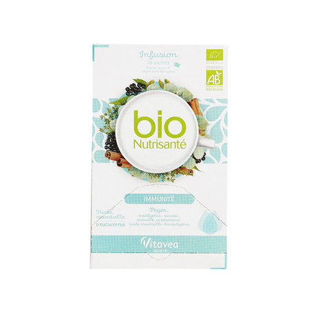 Nutrisanté Bio Infusion Immunité, 20 Sachets