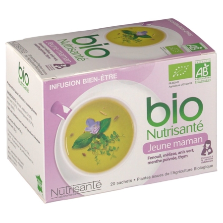 Nutrisante infusion bio jeune maman sachet 20